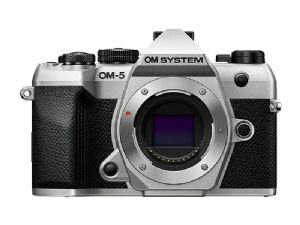 OM SYSTEM OM-5 Mark II Body - Silver OM SYSTEM OM-5 Mark II Body - Silver