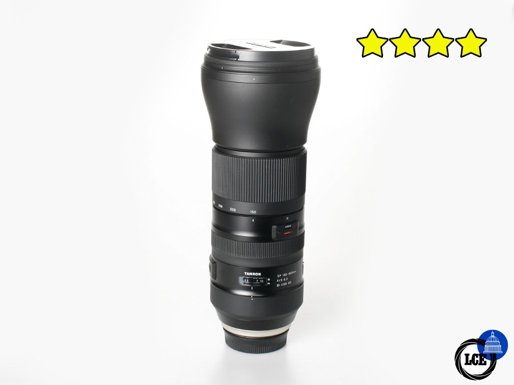 Tamron 150-600mm f5-6.3 Di USD G2 - Sony A-Mount (with Tap-in Console, Case and Hood)