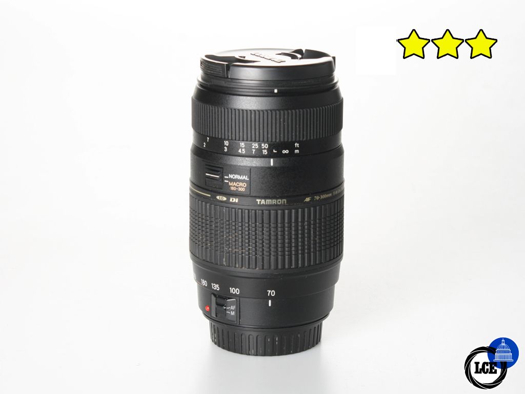 Tamron 70-300mm f4-5.6 Tele-Macro - Canon EF/EF-S fit (with Hood)
