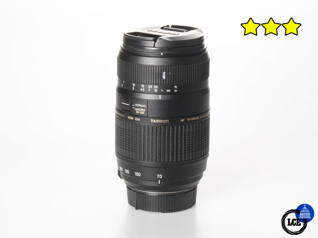 Tamron 70-300mm f4-5.6 Tele-Macro Nikon AF/AF-S Fit