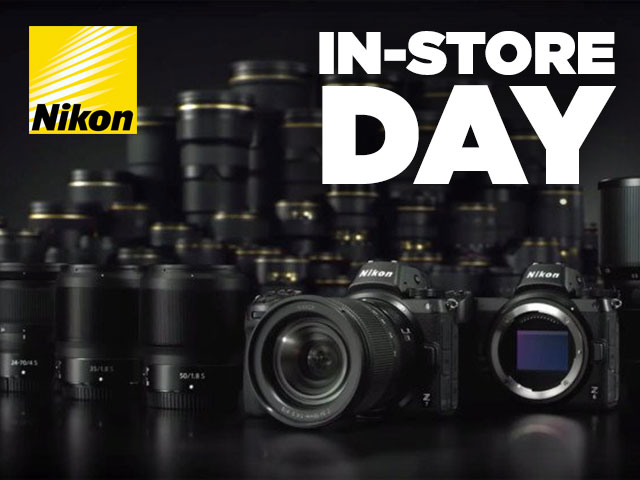 Nikon Z System In-Store Demo Day+Photo Walk- featuring the new Z f Body and Z 180-600mm VR Zoom