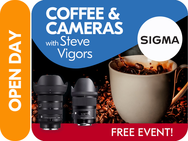 COFFEE & CAMERAS with SIGMA