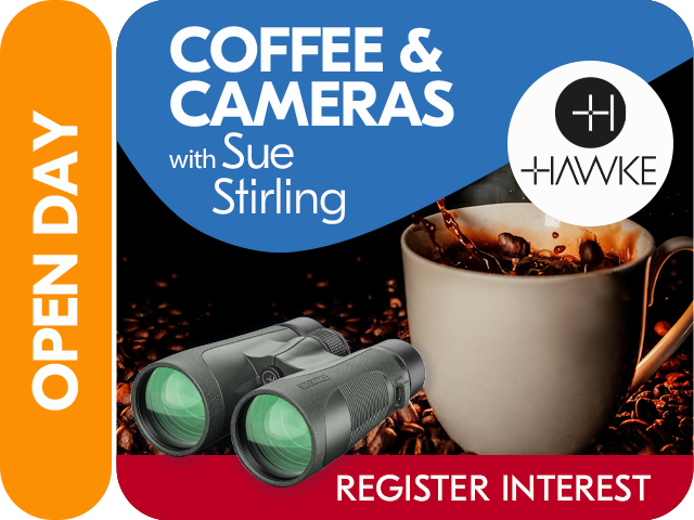 COFFEE & CAMERAS with HAWKE OPTICS