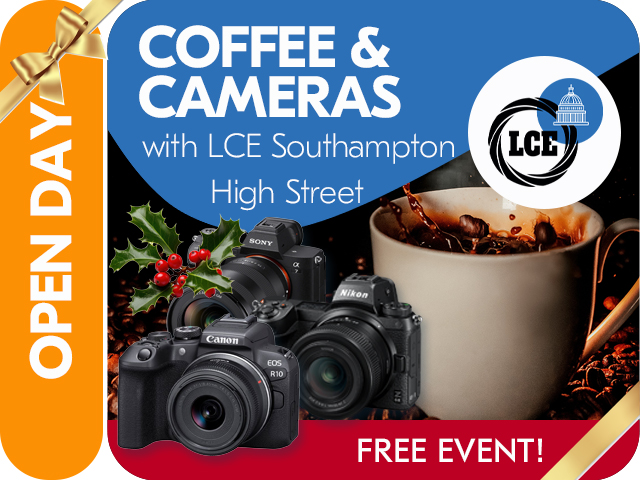 CHRISTMAS COFFEE & CAMERAS with MINCE PIES & US