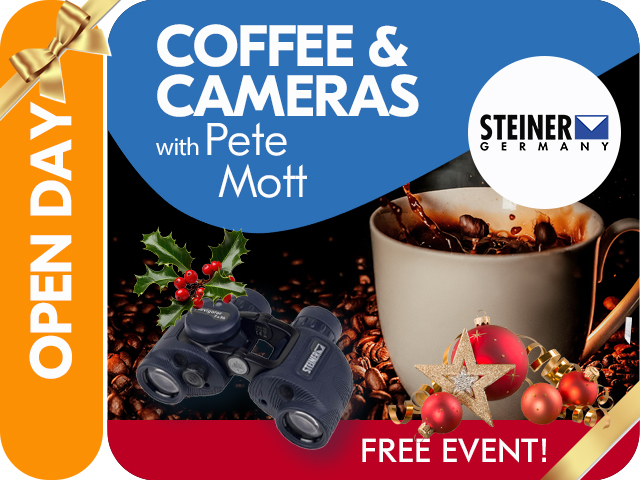 CHRISTMAS COFFEE & CAMERAS with STEINER + Hybrid Video Products