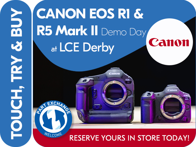 IN-STORE CANON R1 & R5 MARK II DEMO DAY. HANDS ON FIRST LOOK!