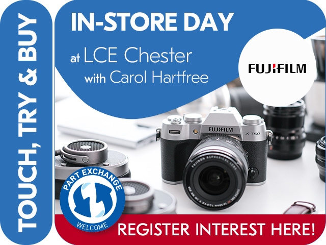 IN-STORE TOUCH, TRY & BUY WITH FUJIFILM