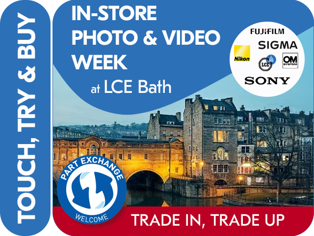 LCE BATH IN-STORE PHOTO & VIDEO WEEK