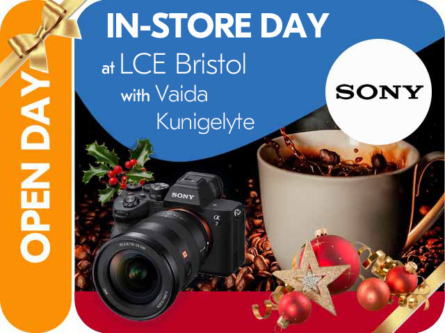 SONY IN-STORE DAY WITH COFFEE & MINCE PIES