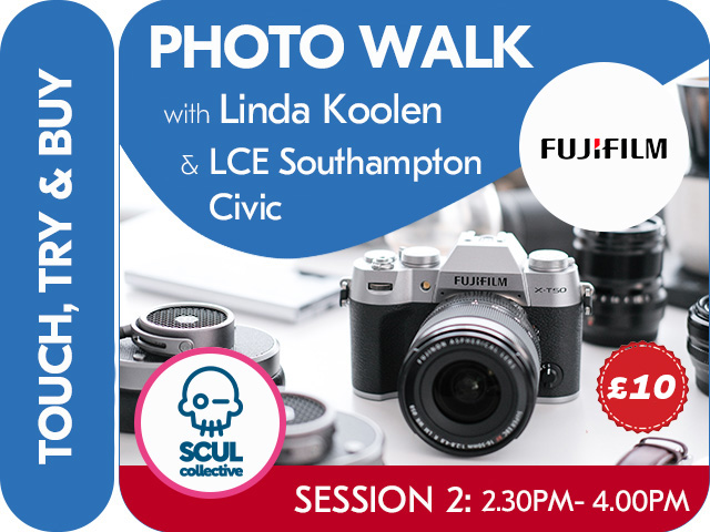 FUJIFILM PHOTO WALK WITH SCUL COLLECTIVE AROUND SOUTHAMPTON CIVIC. SESSION 2. 2.30PM-4PM