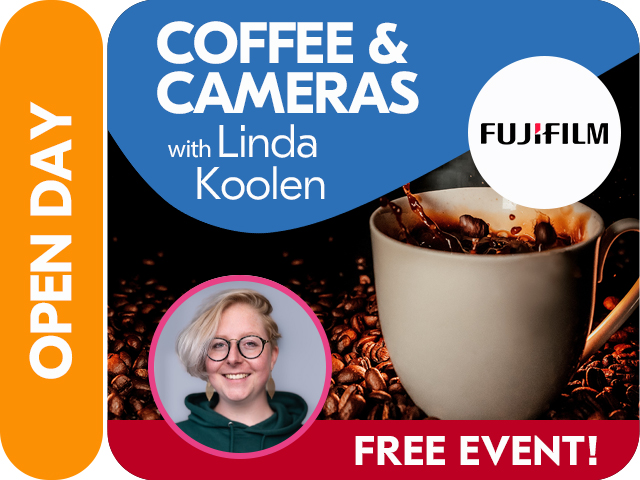 COFFEE & CAMERAS with FUJIFILM X SERIES at LCE SOUTHAMPTON HIGH STREET