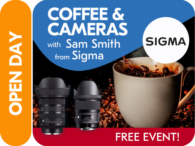 COFFEE & CAMERAS with SIGMA