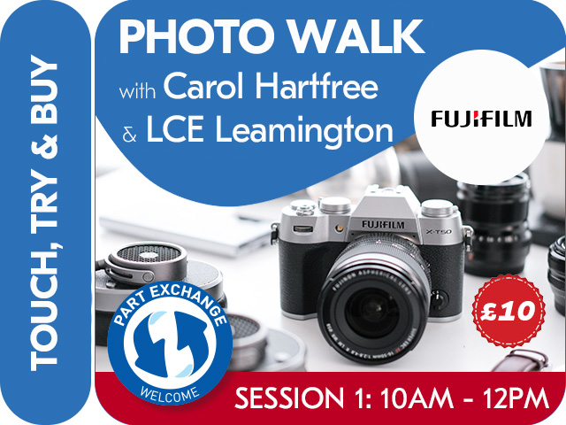 FUJIFILM PHOTO WALK IN LEAMINGTON SPA. SESSION 1