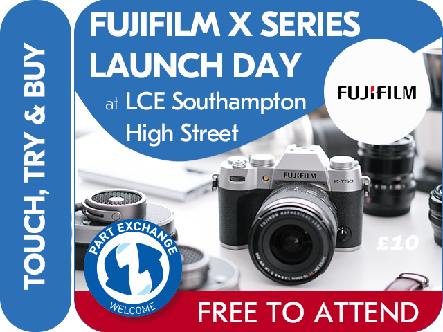 FUJIFILM X SERIES LAUNCH DAY AT LCE SOUTHAMPTON HIGH STREET