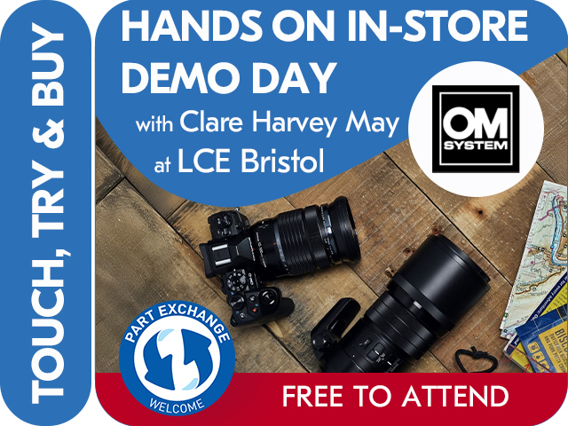 OM SYSTEM IN-STORE DAY at LCE BRISTOL