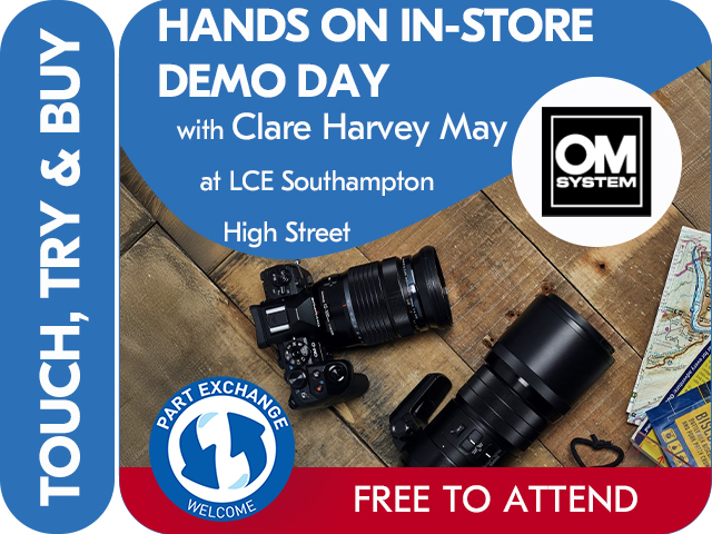 OM SYSTEM IN-STORE DAY @ LCE SOUTHAMPTON HIGH STREET