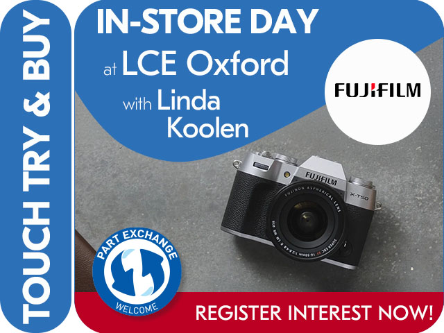 IN-STORE TOUCH, TRY & BUY WITH FUJIFILM