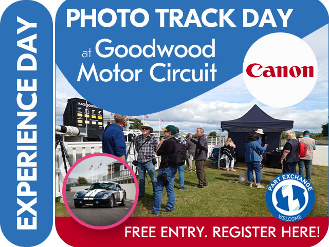 PHOTO TRACK DAY with CANON, LCE & IGPG at GOODWOOD MOTOR CIRCUIT