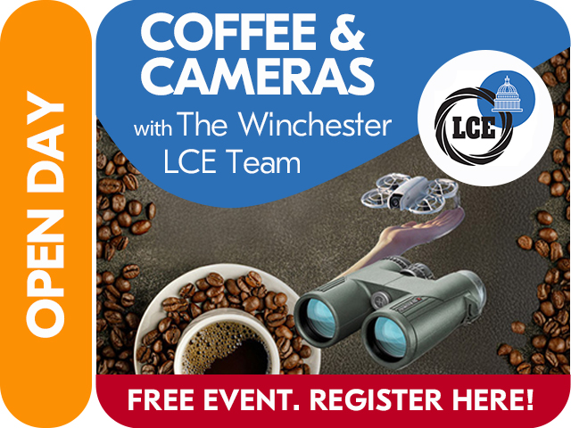 COFFEE & CAMERAS with THE LCE WINCHESTER TEAM