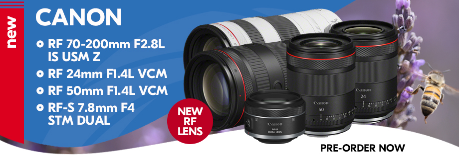 Canon RF Lens Launch