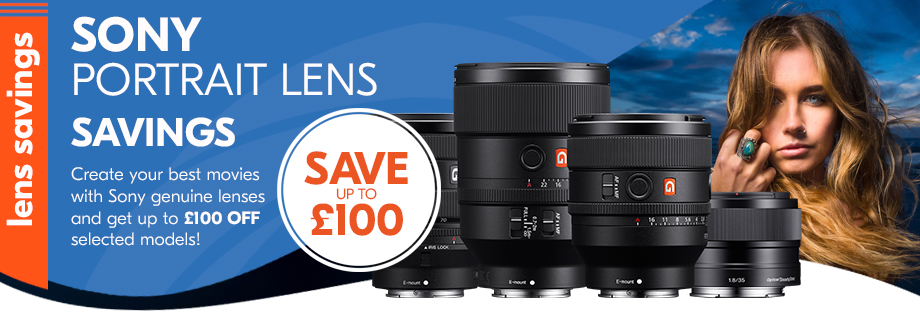 Sony Portrait Lens Savings