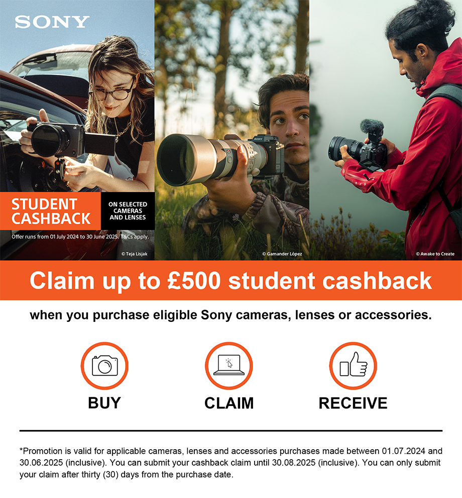 Sony Student Cashback