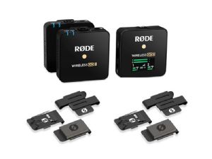 Rode Wireless GO II + 2x Rode FlexClip GO Sets