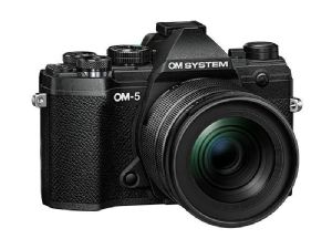 OM SYSTEM OM-5 + ED 12-45mm F4.0 PRO Lens - Black OM SYSTEM OM-5 + ED 12-45mm F4.0 PRO Lens - Black