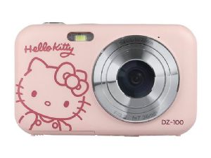 Yashica DZ-100 Hello Kitty Digital Compact Camera - Pink Yashica DZ-100 Hello Kitty Digital Compact Camera - Pink