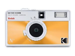 Kodak EKTAR H35N | Half Frame 35mm Film Camera - Glazed Orange