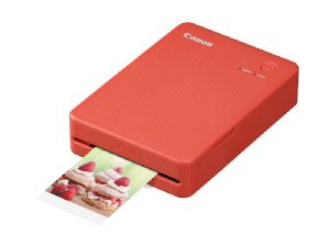 Canon SELPHY QX20 Compact Photo Printer - Terracotta Red