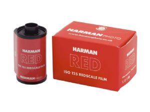 HARMAN Red 125 Redscale Colour Film (35mm Roll Film, 36 Exposures)