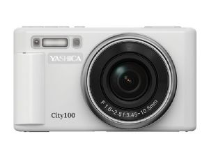 Yashica City 100 Digital Compact Camera - White Yashica City 100 Digital Compact Camera - White