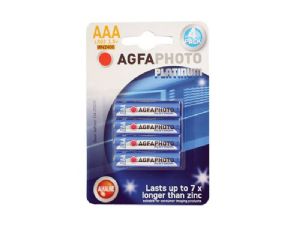 Misc Agfaphoto Platinum AAA Alkaline Batteries (4 Pack)