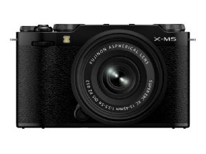 Fujifilm X-M5 Black with XC 15-45mm F3.5-5.6 OIS PZ Lens