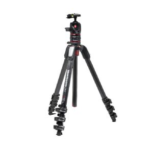 Manfrotto 055 Carbon 4-Section Tripod with XPRO Ball Head + MOVE MK055CXPRO4BHQR