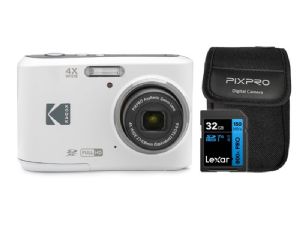 Kodak PIXPRO FZ45 | Digital Camera - White Bundle Kodak PIXPRO FZ45 | Digital Camera - White Bundle