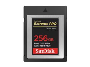 Sandisk Extreme Pro 256GB CFexpress (1700MB/Sec) Memory Card - Type B