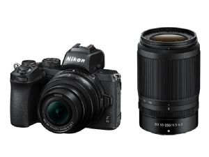 Nikon Z 50 + Z DX 16-50mm f/3.5-6.3 VR & 50-250mm f/4.5-6.3 VR Zooms- New Ex-Display, Limited Stock