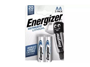 Energizer Ultimate Lithium AA - x2 battery Pack