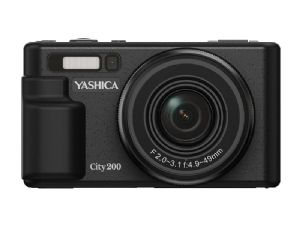 Yashica City 200 Digital Compact Camera - Black Yashica City 200 Digital Compact Camera - Black