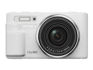 Yashica City 200 Digital Compact Camera - White Yashica City 200 Digital Compact Camera - White