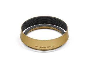 Leica Q3 Lens Hood - round, Brass, blasted