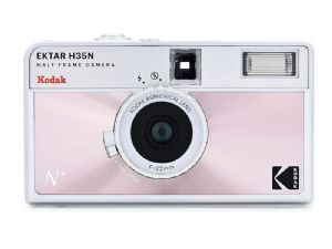 Kodak EKTAR H35N | Half Frame 35mm Film Camera - Glazed Pink