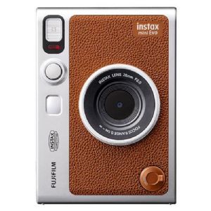 Fujifilm Instax Mini EVO Instant Camera Updated USB C version in Brown