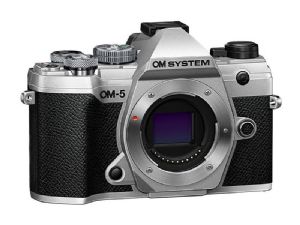 OM SYSTEM OM-5 Camera body - Silver OM SYSTEM OM-5 Camera body - Silver