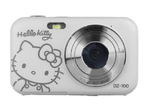 Yashica DZ-100 Hello Kitty Digital Compact Camera - White Yashica DZ-100 Hello Kitty Digital Compact Camera - White