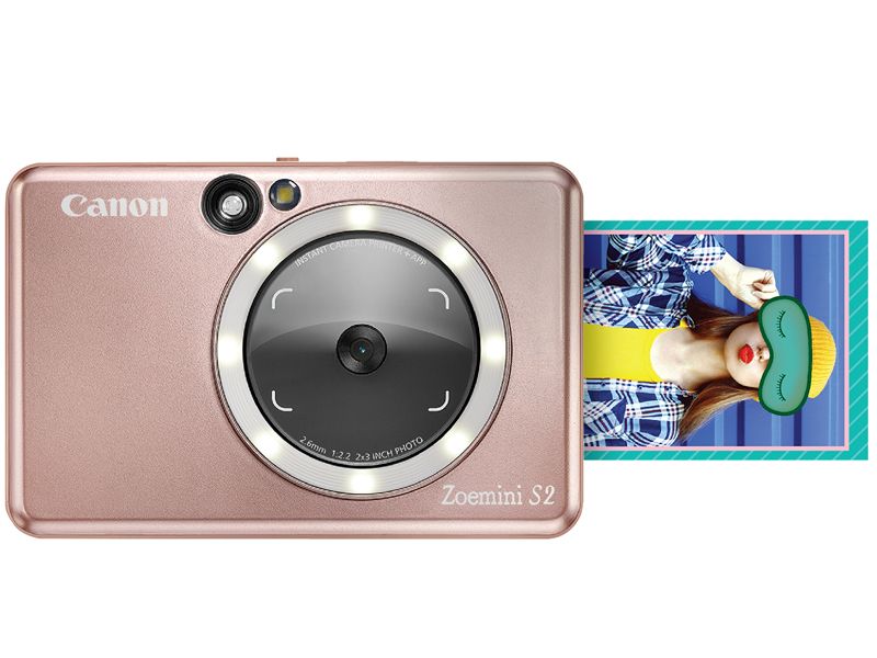 Canon Zoemini S2 2in1 Instant Camera & Printer, Pearl White