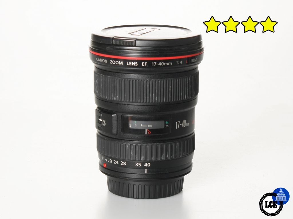 Canon 17-40mm f4 L  USM EF (with Hood)