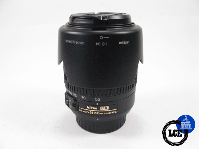 Nikon DX 55-200mm F4-5.6 ED